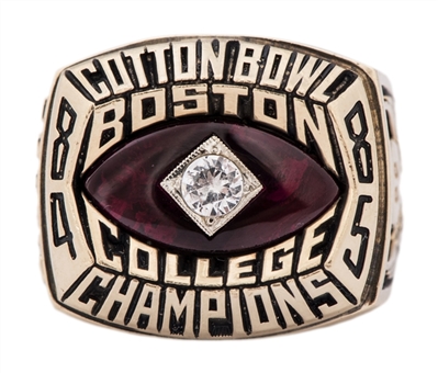 1985 Boston College Eagles Cotton Bowl Champions Ring (Salesman Sample)